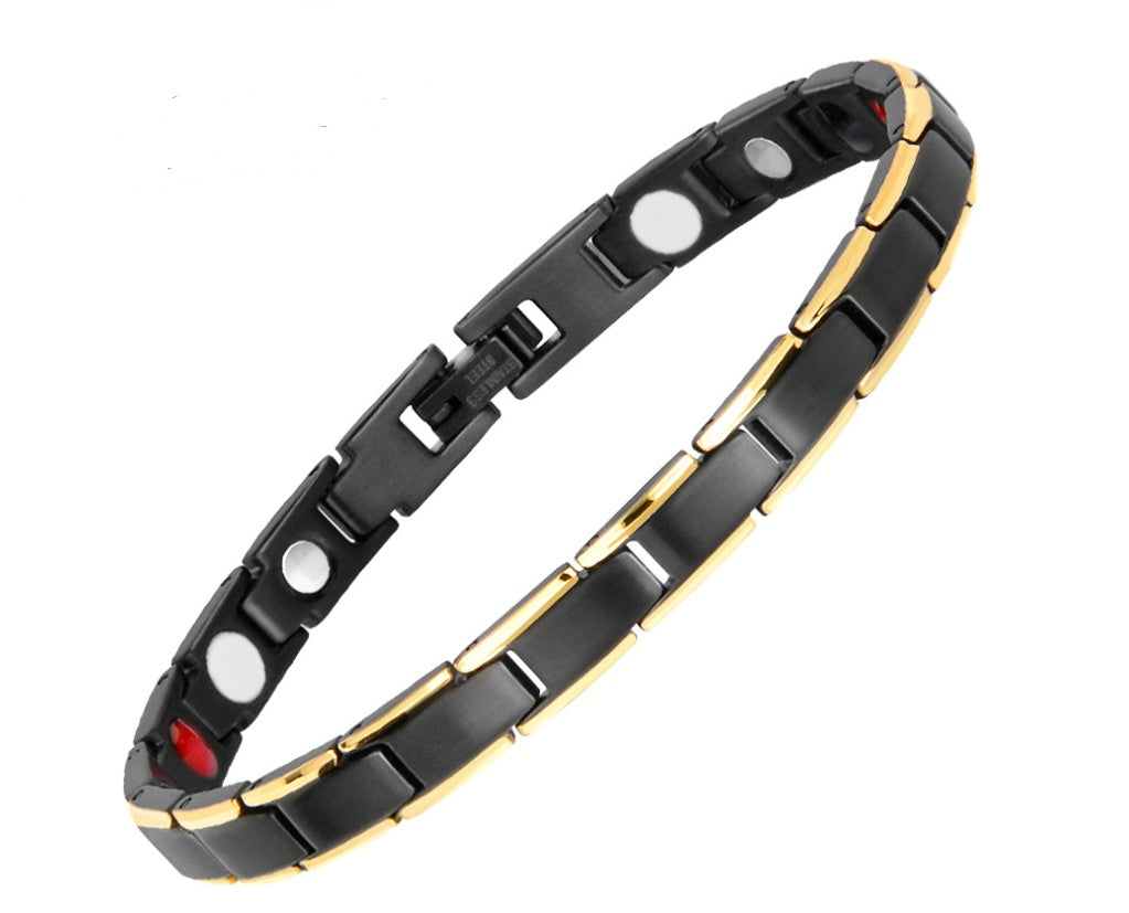 Bracelet Magnétique Thérapeutique – Énergie, Force & Anti-Stress (Homme & Femme)