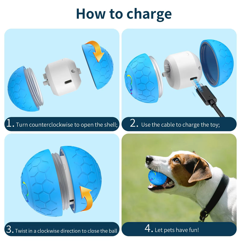 Smart Ball™ – La balle intelligente qui rend ton chien accro 🐶🔥